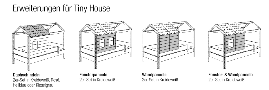Paidi Fenster- und Wandpaneele Tiny House 