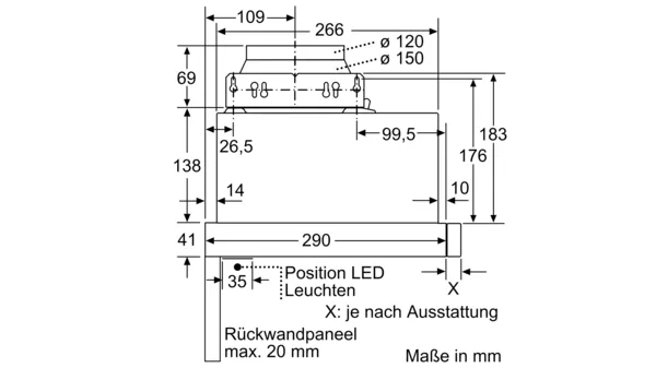 Junker Flachschirm-Dunstabzugshaube JD36AL51